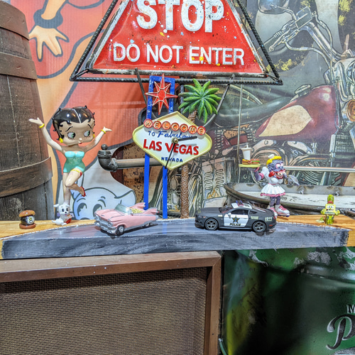 お宝放出 アメ雑 ベティー&ラットフィンク 盛り沢山ディスプレイボード