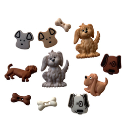犬（イヌ） ボタン のおすすめ人気通販｜Creema(クリーマ) 国内最大の 