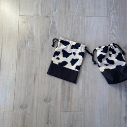 【受注制作】入園グッズ　入学グッズ　オーダーメイド　入園入学2025 アニマル柄　牛柄　おしゃれ　トイストーリー　 8枚目の画像