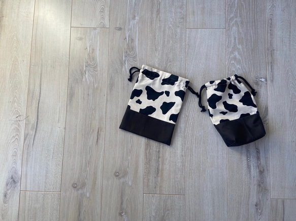 【受注制作】入園グッズ　入学グッズ　オーダーメイド　入園入学2025 アニマル柄　牛柄　おしゃれ　トイストーリー　 8枚目の画像