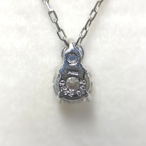 ダイヤモンド＆ベニトアイト ネックレス 0.242ct E-SI1-VG(N) 中宝 