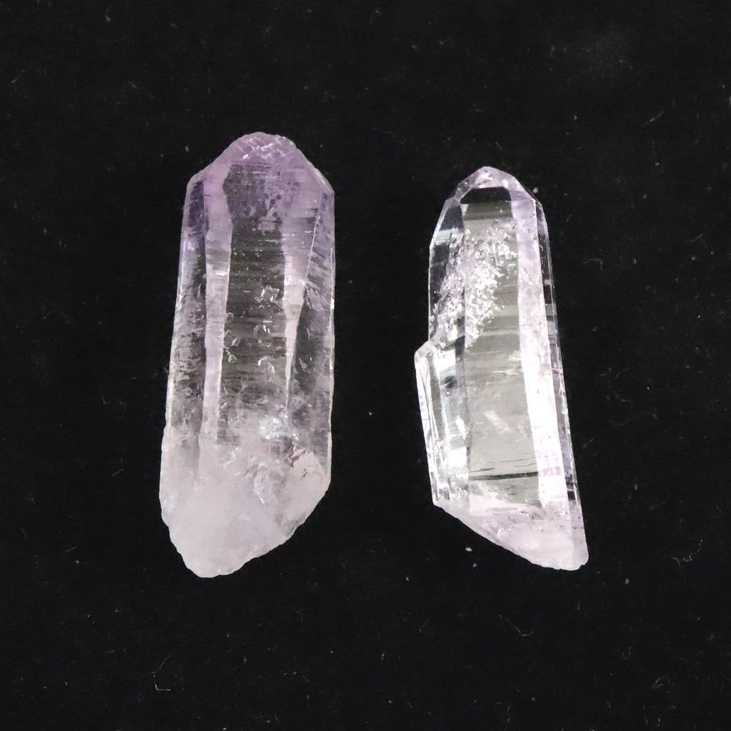 ベラクルス州産 アメジスト 結晶 原石 2個セット 2.76g #21241