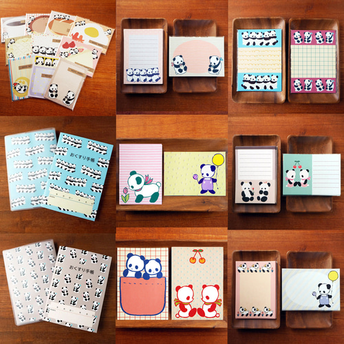 2026 福袋 ☆HAPPY BAG☆パンダA【送料無料♪】 メモ帳 メモ お薬手帳