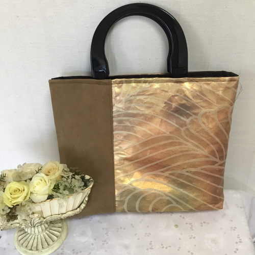 花ぷらら・オリジナル・ハンドメイド・リメイク・帯・カバン