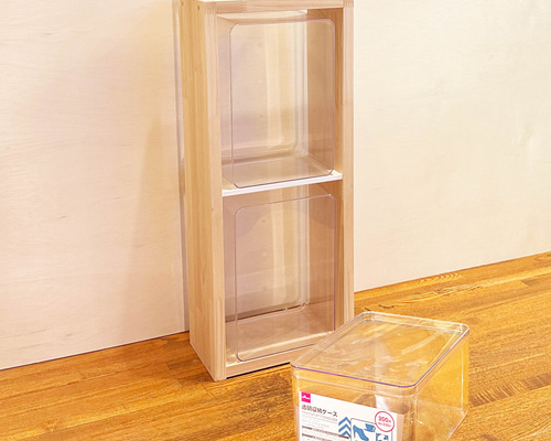 DAISO 透明コレクションケース 組み立てタイプ 12個セット