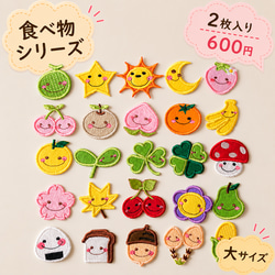 入園入学グッズ ワッペン 2枚600円 植物編 その他入園グッズ デコリエ
