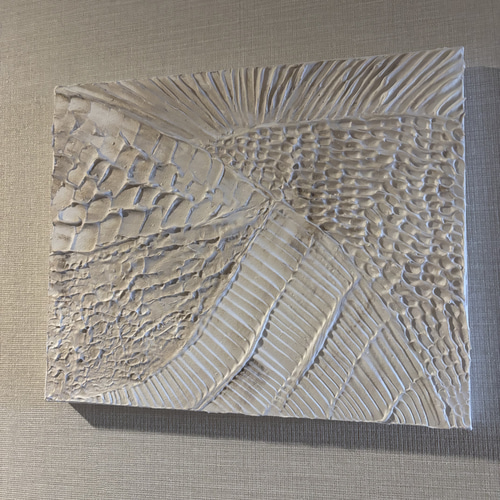 テクスチャーアート テクスチャーアート (正方形27cm) オーダー制作 | Ikumi Yasuzaki