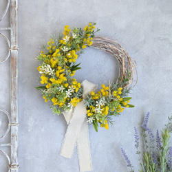 2025お正月飾り『2way＊正月飾り・スワッグ・アレンジ』ホワイト