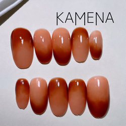 ネイルチップ ワンホンネイル 韓国ネイル チークネイル ニュアンス