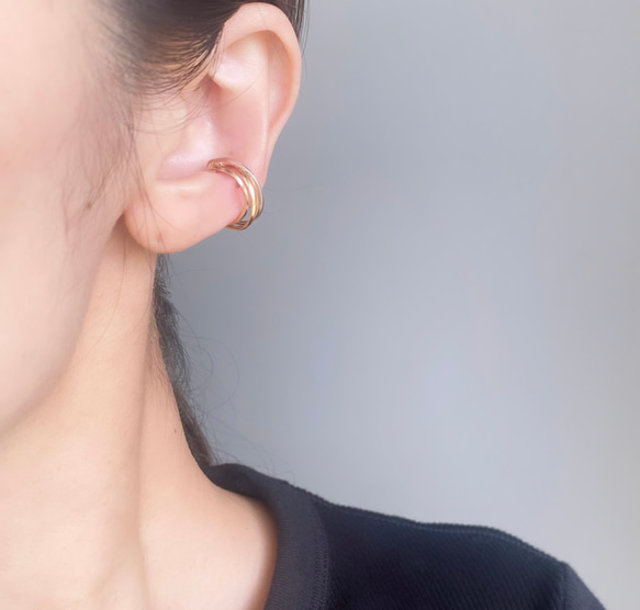 【5/6まで】【春の福袋2025 No.2】 イヤーカフ　3点セット 13枚目の画像