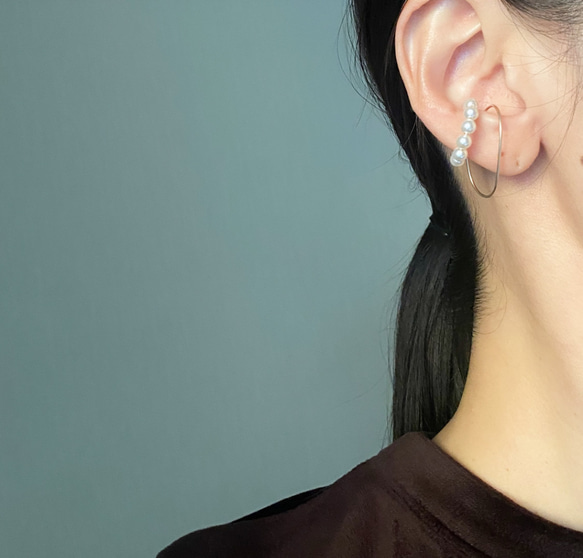 【5/6まで】【春の福袋2025 No.2】 イヤーカフ　3点セット 7枚目の画像