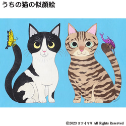 りょうちゃん様予約 絵画「猫の背中にヘンゼルとグレーテル」「ラガマフィンと文鳥」 原画「猫の頭に小鳥ブレーメン」ふしぎなねこのアート絵画☆猫と