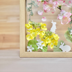 春の野をかけるうさぎ 4枚目の画像