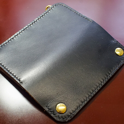 トラッカーウォレット horse leather 馬革 手縫い ホースレザー トラッカーウォレットミドル horse leather 馬革 手縫 ホース