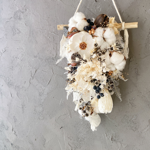 専用感謝sale＊ライム＆ハスの実ドライフラワータペストリー 専用感謝