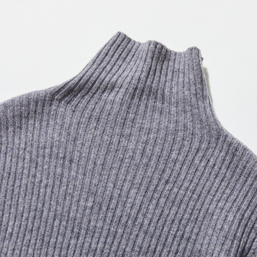 ☆即納☆シンプルなのに、表情豊かな一枚 ウールニット タートルネック