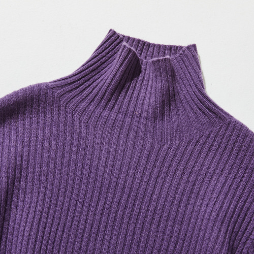 美品★FOXEY★ウール タートルネックニット パープル サイズ42 楽天市場】フォクシー 42（ニット・セーター｜トップス