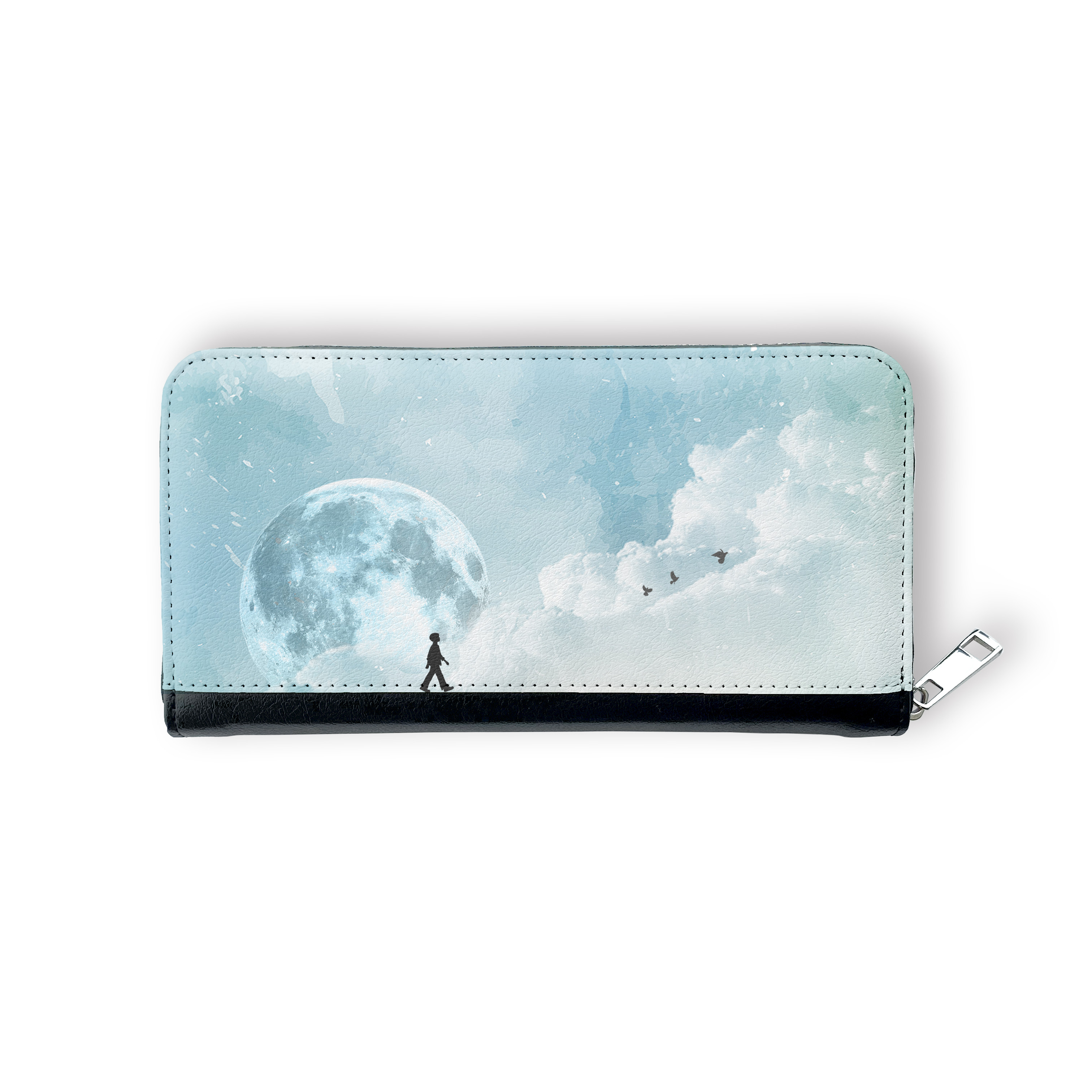 鳥たちが目覚める早朝の散歩 - Water Color -　長財布　星　星空 7,252円