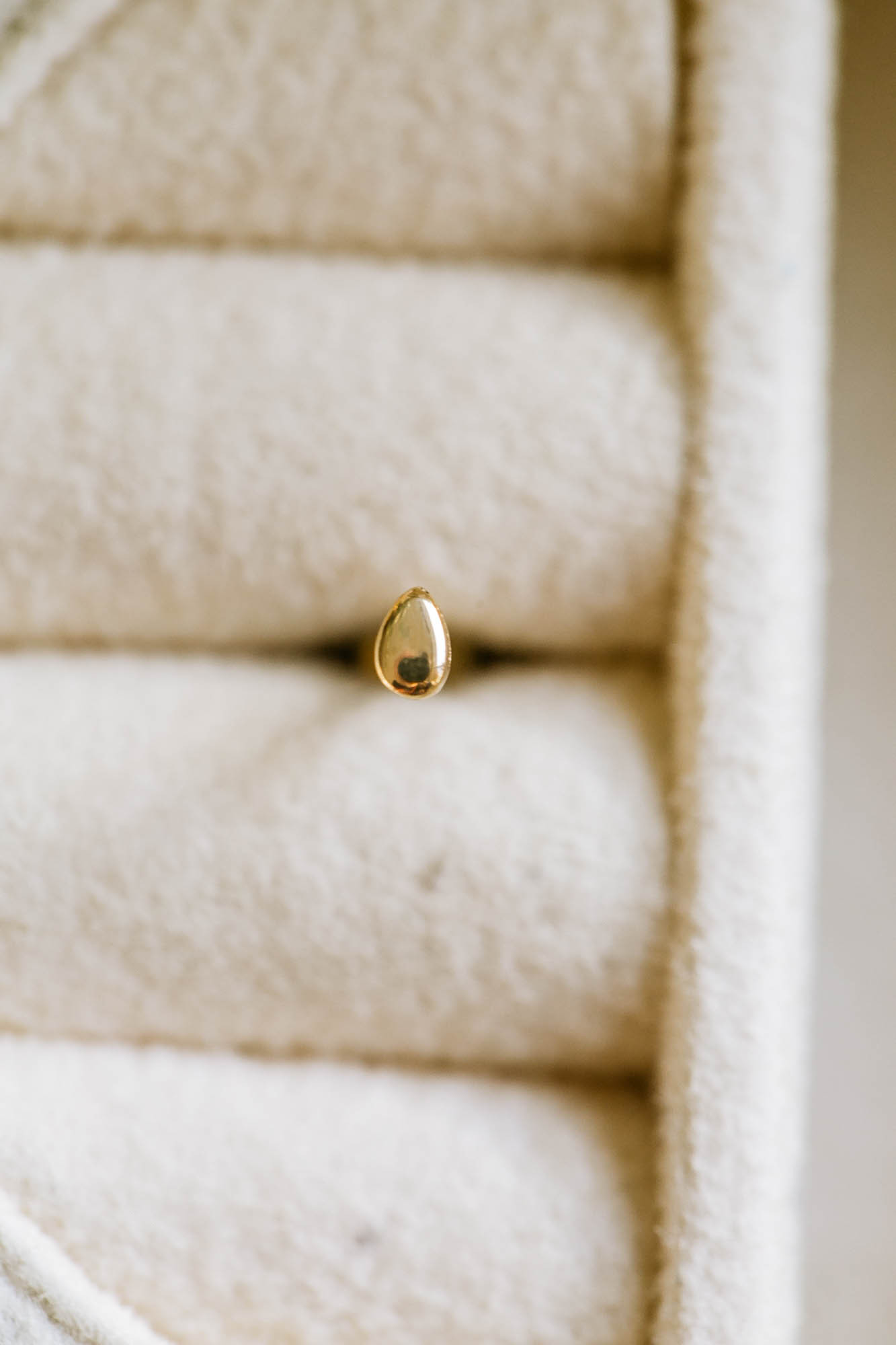 14K金 ゴールド 涙滴 ヘリックス 軟骨 アンチトラガス アウター インナーコンク イヤリング ピアス ラブレット