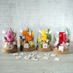 退職祝い 送別ギフトに フラワーバスケット Antique Pinkrose