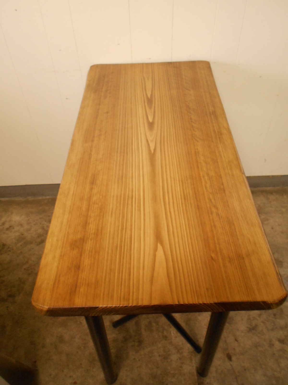 ひのきアイアンテーブル　09-11-2（テーブルのみ）　（横幅97㎝カット可能）