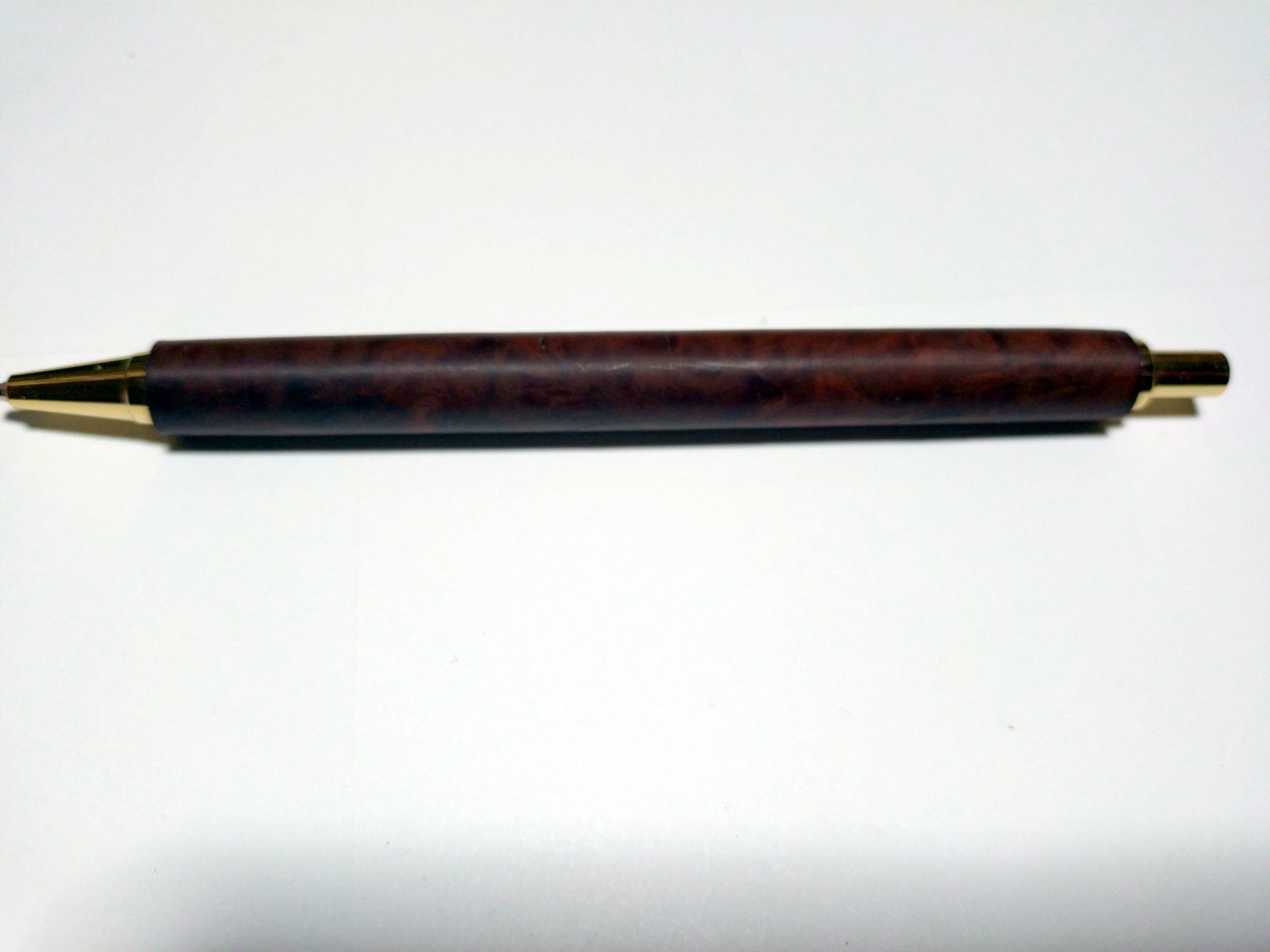 レッドマリー オーストラリア産 ユーカリの瘤 ワンピースタイプのシャープペンシル(0.５ミリ用) ゴールド金具