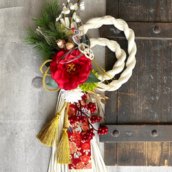 creema限定⭐︎しめ縄飾り 二連ホワイト♪ しめ縄・しめ飾り aki 通販