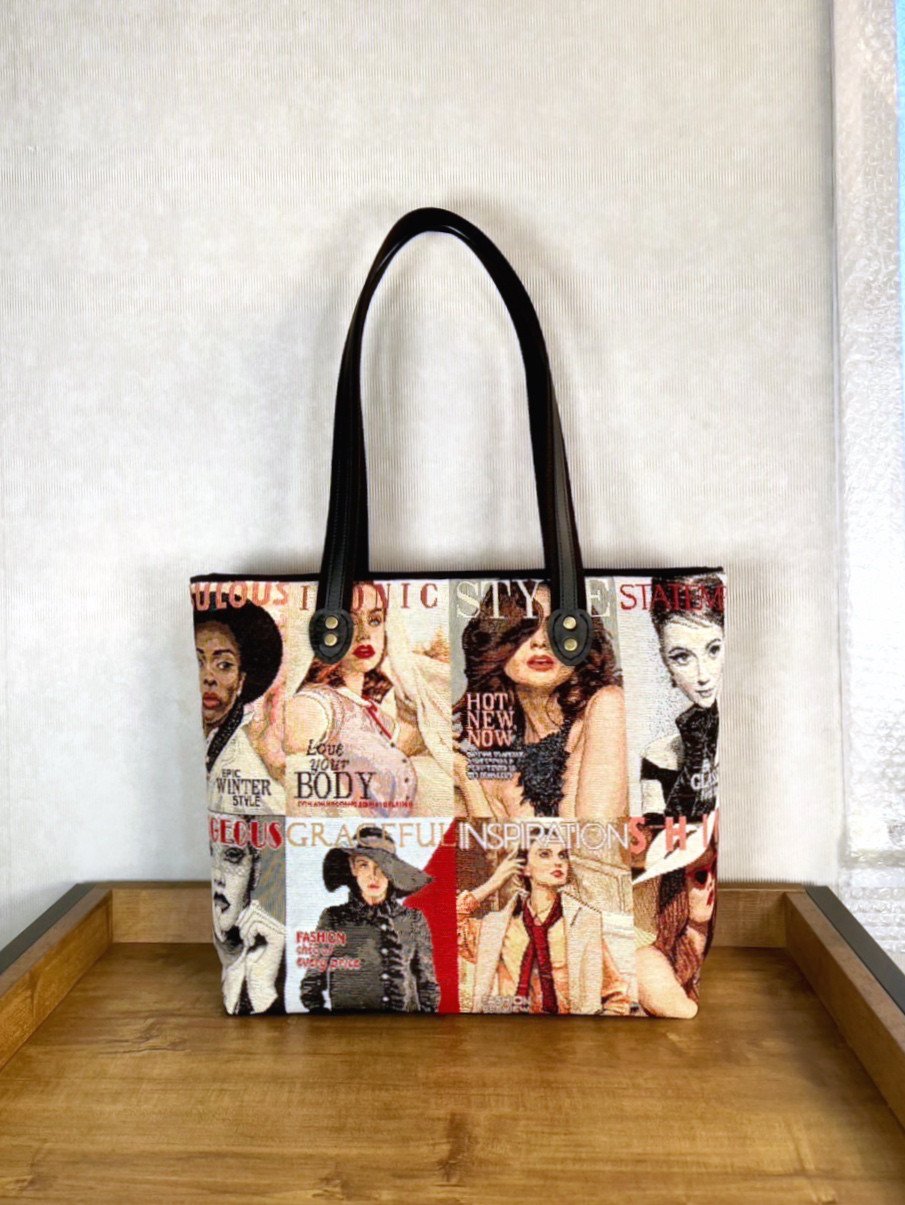 【Creema限定】素敵な貴女へ⭐︎ゴブラン織りトートバッグ