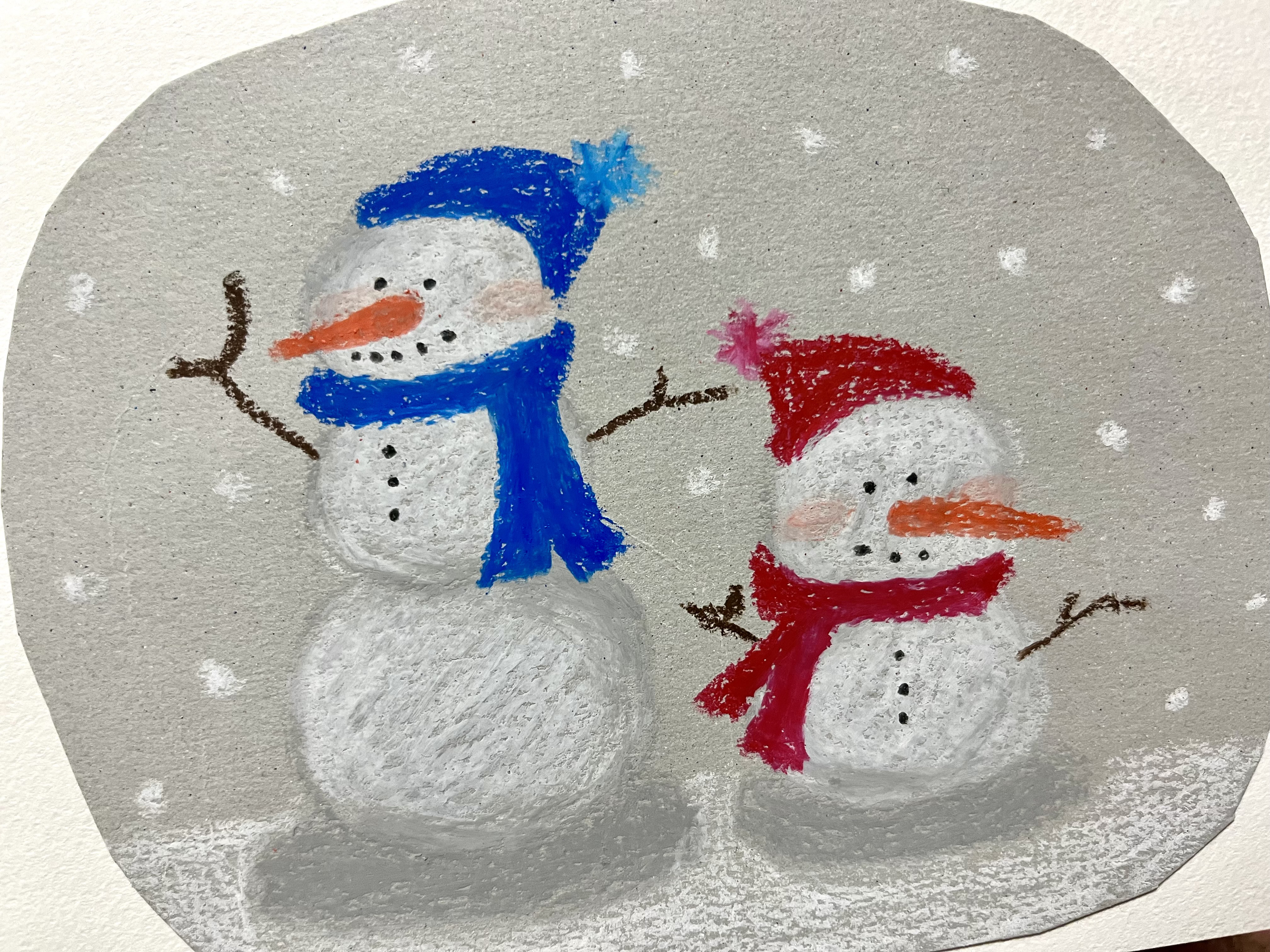 雪だるま⛄❄ イラスト ななみ 通販｜Creema(クリーマ) 18705458