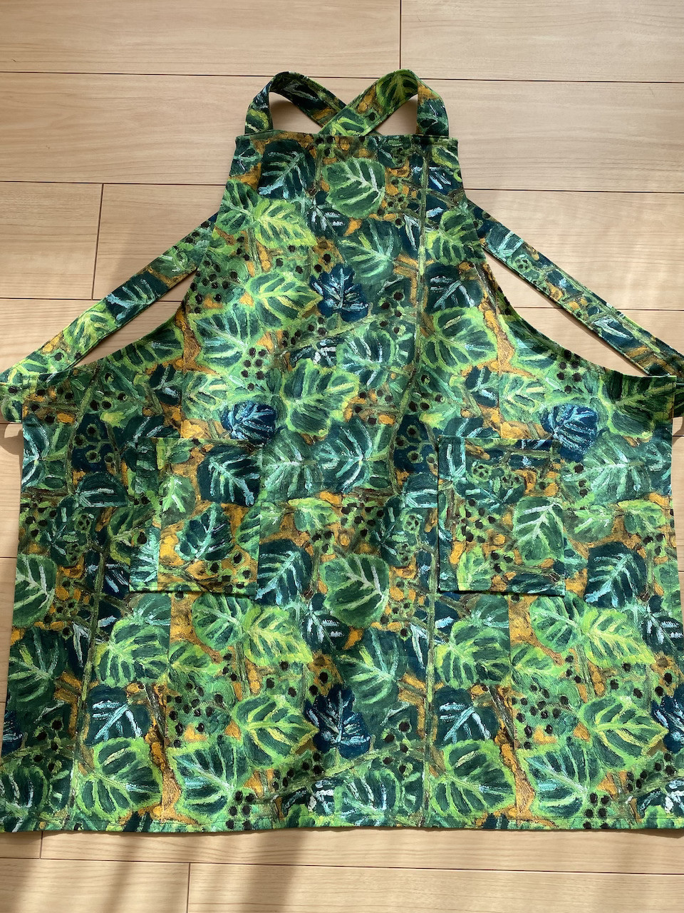 【受注生産】葉っぱのエプロン