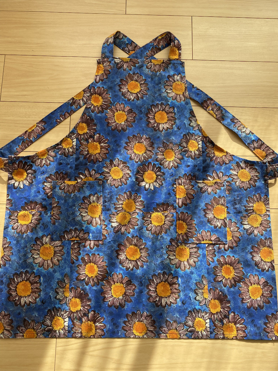 【受注生産】ヒナギクのエプロン