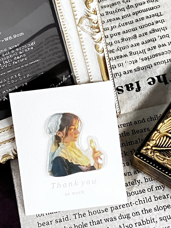 ナイチンゲールのヘアゴム ブローチ、ポニーフック変更可 ヘアゴム