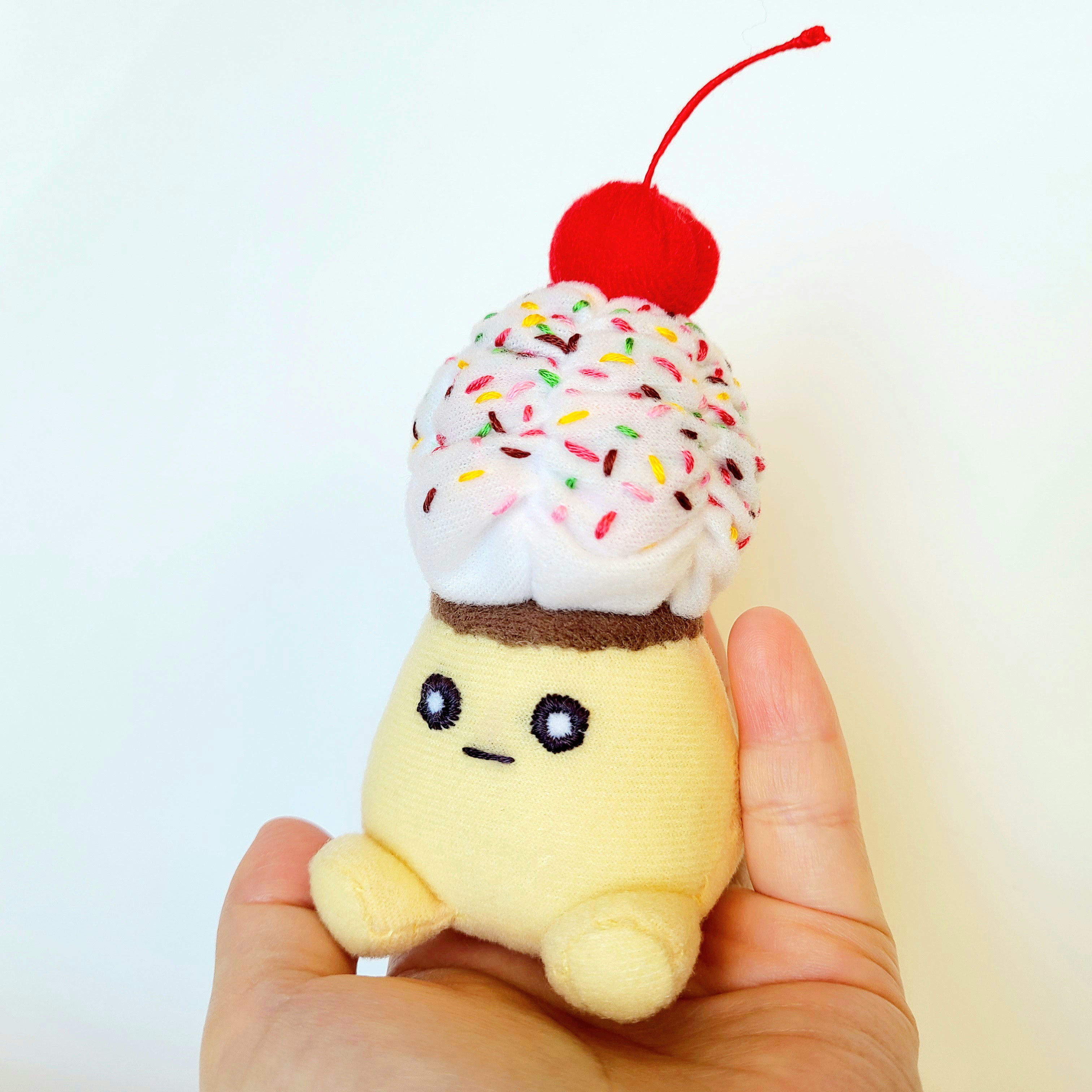 ご褒美プリンのぬいぐるみ