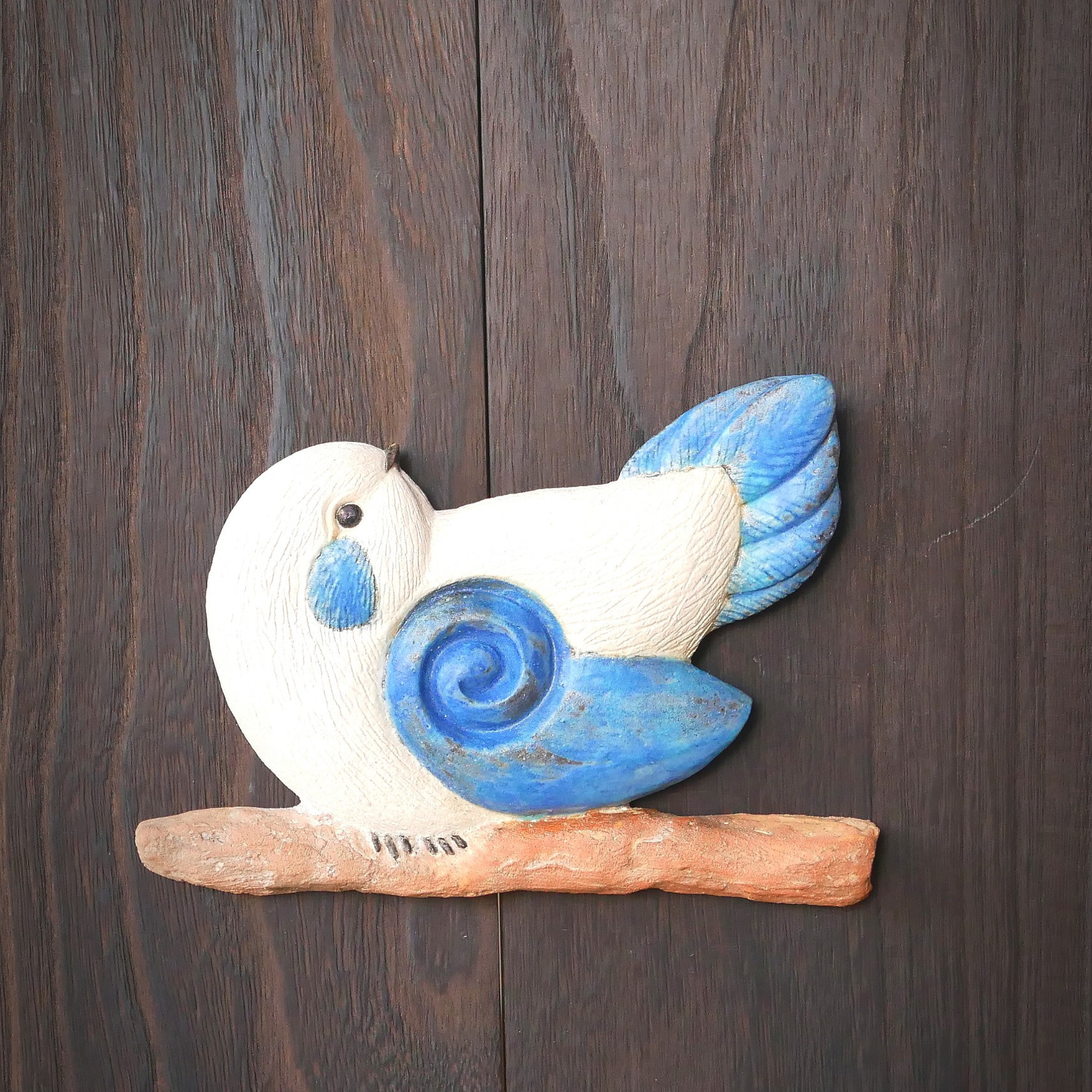 枝に小鳥 壁掛け no.10