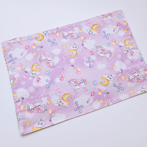 ❤ランチョンマット40×60❤小学校❤リバーシブル❤ゆめかわ❤さくらんぼ❤ ❤ランチョンマット40×60❤小学校❤リバーシブル❤ゆめかわ