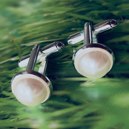 パールボタンカフスカットソー BEARDSLEY（ビアズリー）の「パールボタンカフスボーダーカットソー（T