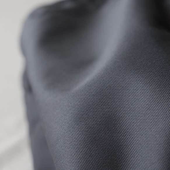 ⁑（送料無料）再制作　軽量ナイロンツイル生地レザー革2wayトートバッグ裏地付A4サイズ防水グレー鞄　P92D 13枚目の画像