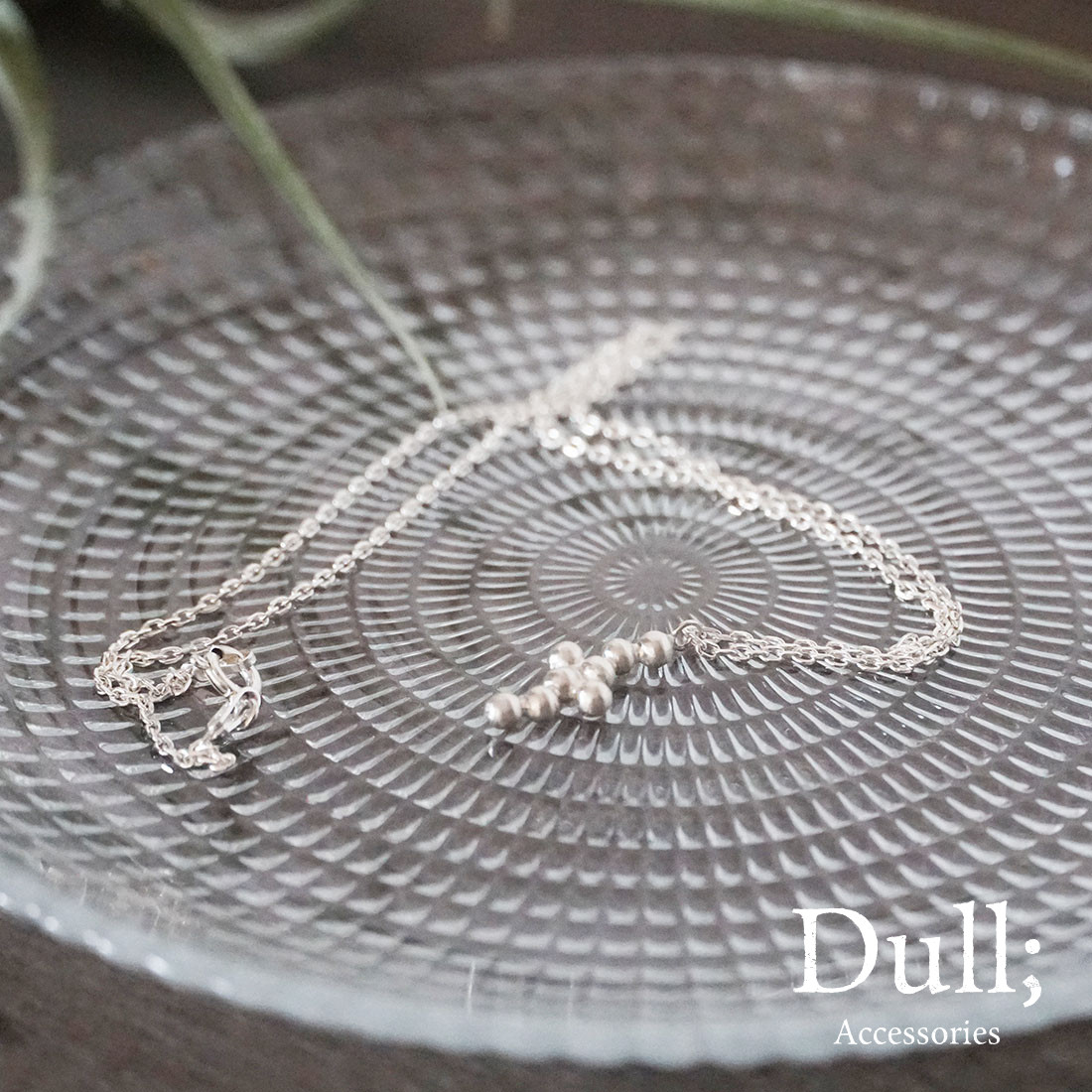 シンプルネックレス　Kikunoha（きくのは）シルバーネックレス シルバー Silver925 Silver neck