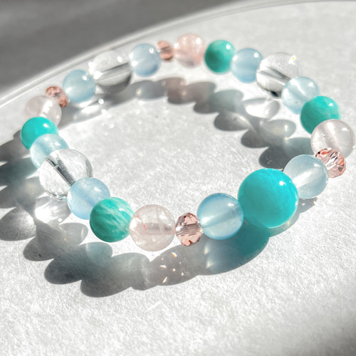 市杵島姫命】ブレスレット / 天然石 / 海 ブレスレット 華昇 優羽 通販