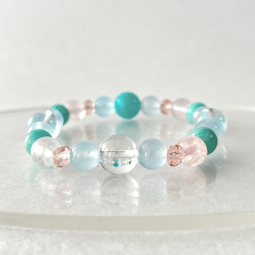 市杵島姫命】ブレスレット / 天然石 / 海 ブレスレット 華昇 優羽 通販