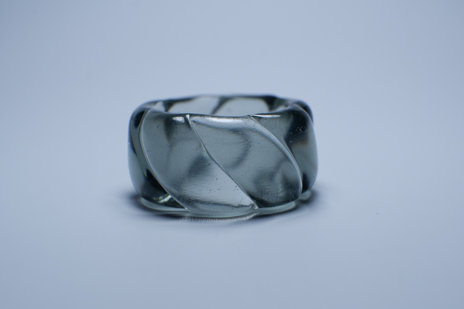 ガラスリング　Glass ring Gray #650 5,850円