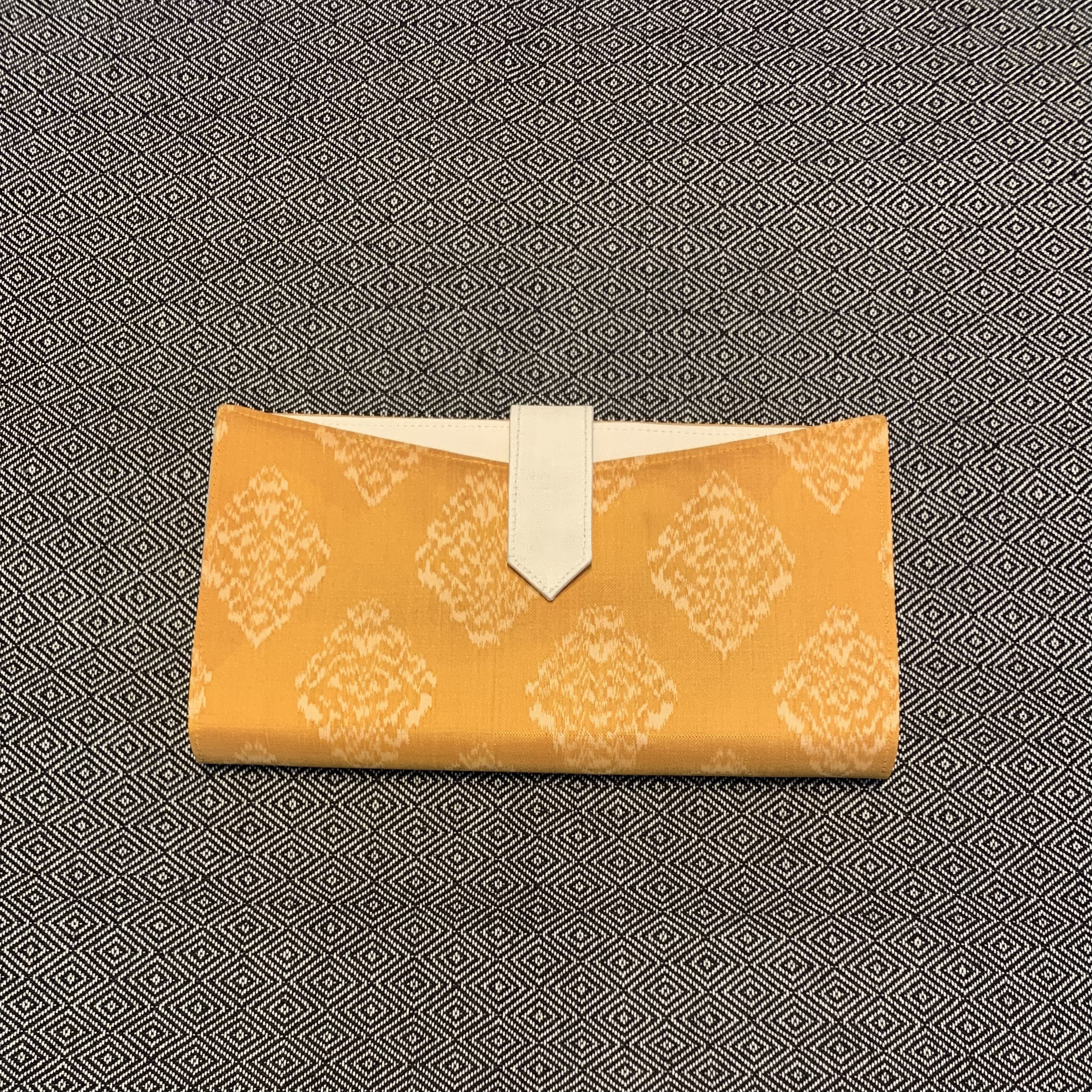 【新作】絣財布　シルク財布　財布　春財布　軽い財布