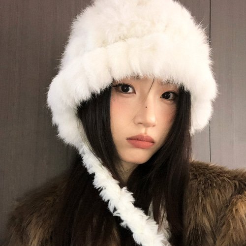 毛糸帽子 冬帽子 ニット バケットハット 耳保護 レディース 帽子