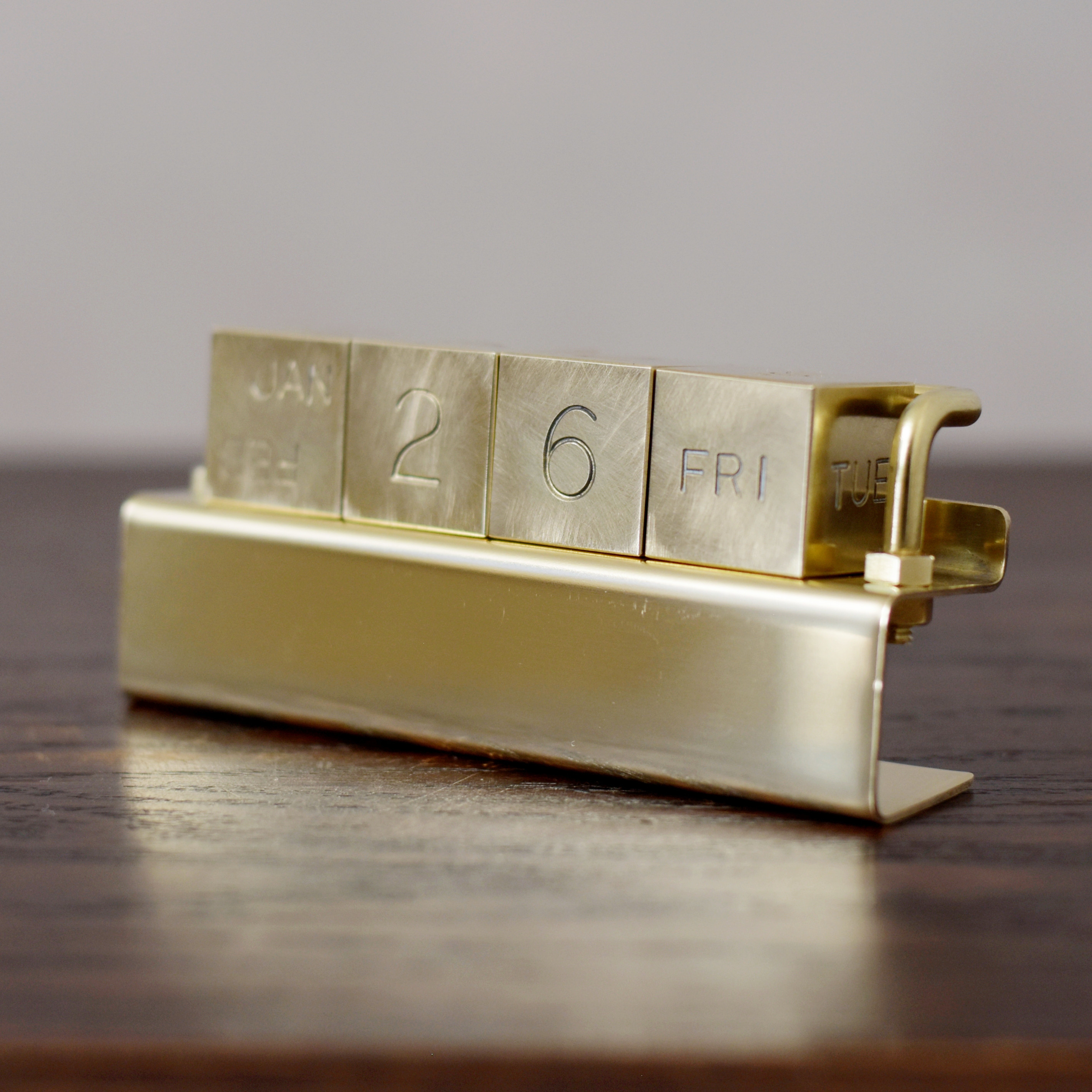 チー坊　マルジェラ好きの方へ　カレンダータグ真鍮指輪　サイズL Maison Margiela-NUMBERING RING 6.5mm-Amanojak.