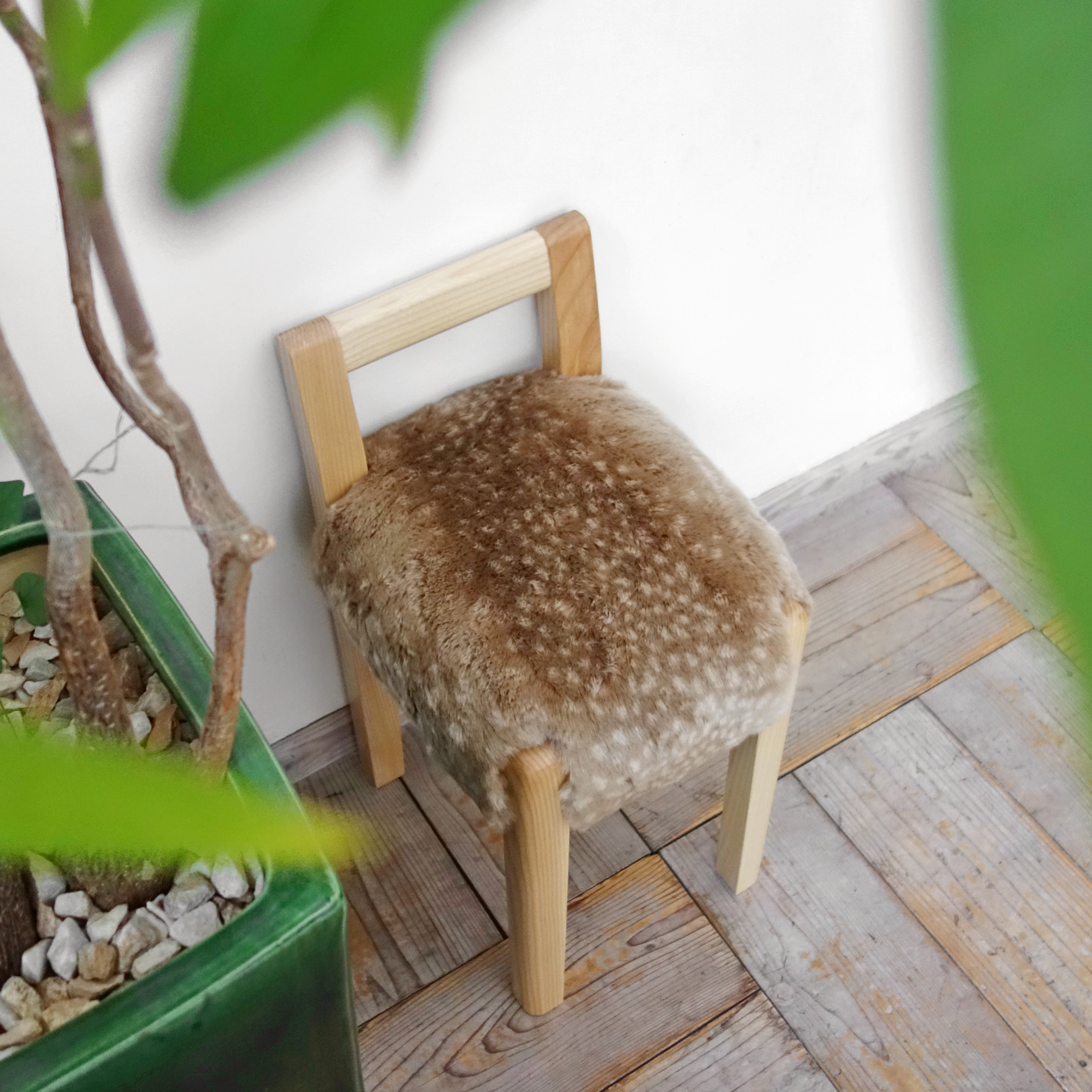 玄関スツール ミニタイプ（NA×Bambi）