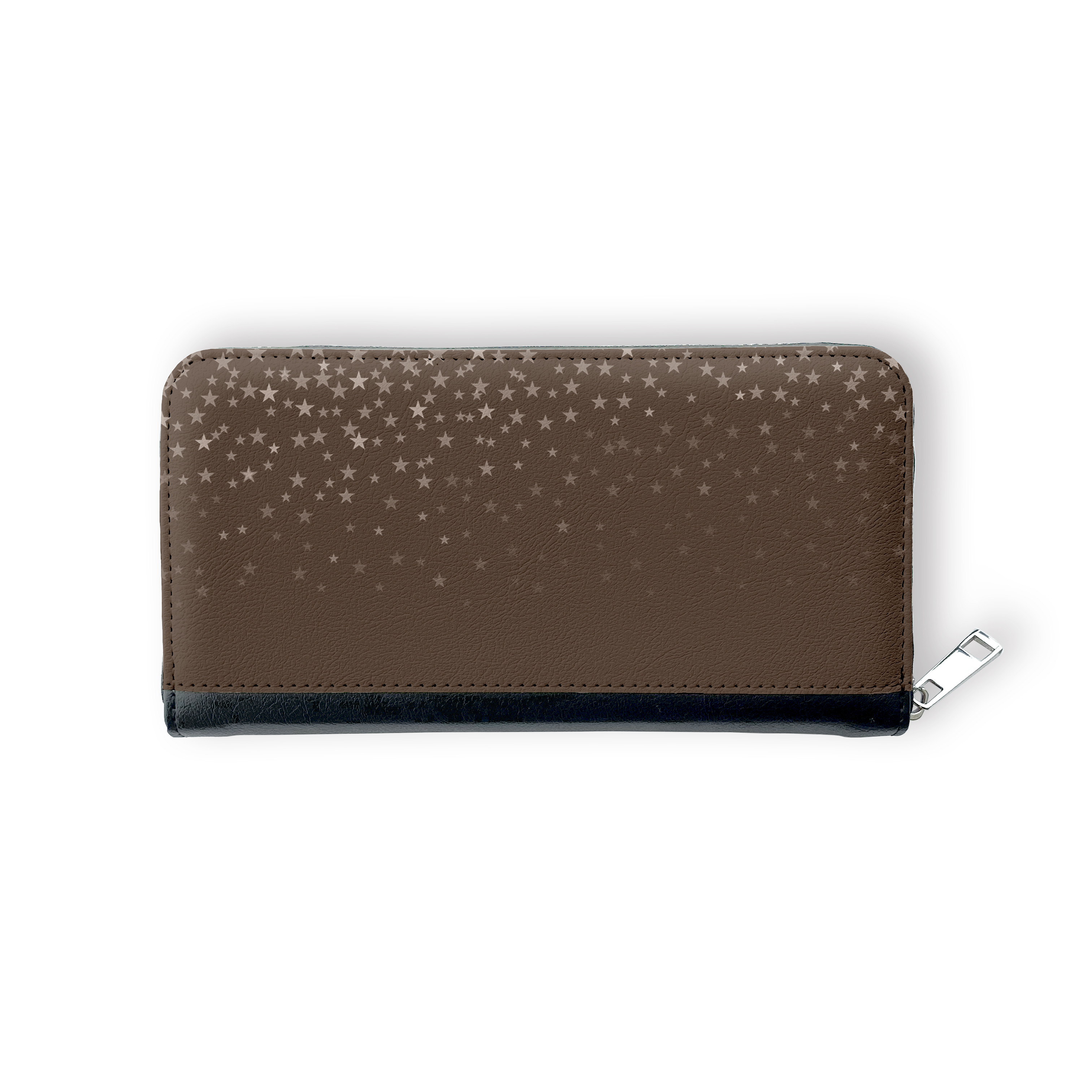 Twinkling Stars★ブラウン　長財布　星　星空