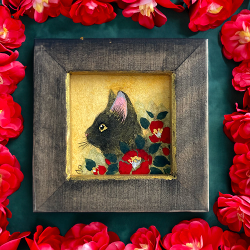 【原画】『キノコワタリ』（動物・森・犬・猫・植物） 原画】『キノコワタリ』（動物・森・犬・猫・植物）