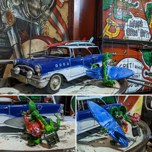 お宝放出…アメ雑 クラッシックワゴン&ラットフィンク サーフィン