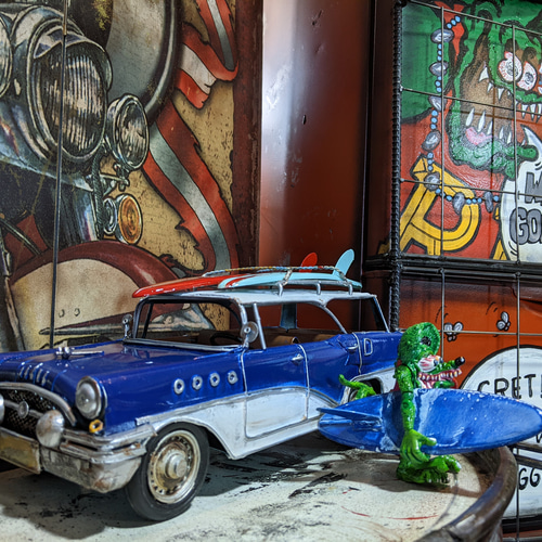 お宝放出…アメ雑 クラッシックワゴン&ラットフィンク サーフィン