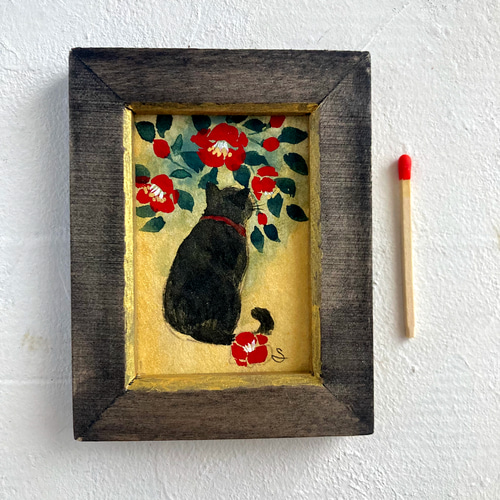 24時間以内に売れなければ300円❗　原画絵画　「煉瓦工場にいた猫」 7/18(金) 【今週の猫】 Cat of the Week | 山田貴裕 絵画室 ブログ